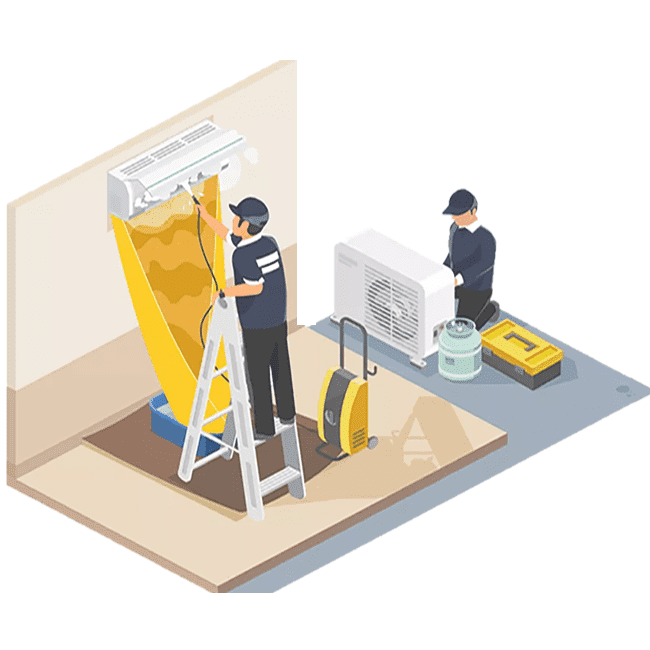 تنظيف التكييف الشيخ زايد